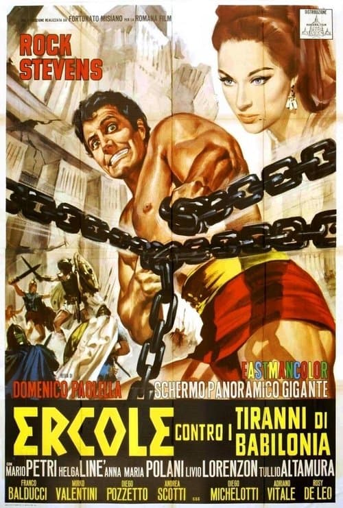 Herkules gegen die Tyrannen von Babylon poster