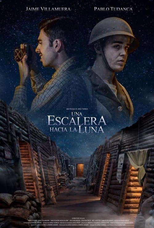 Una escalera hacia la Luna poster