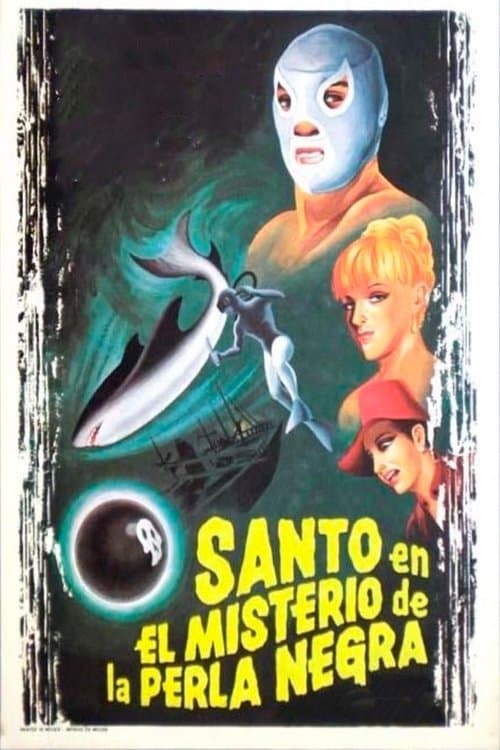 Santo en el misterio de la perla negra poster