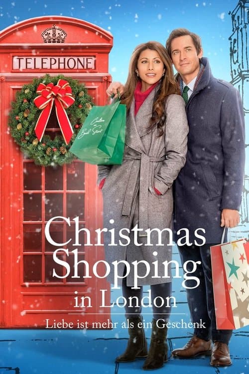 Christmas Shopping in London - Liebe ist mehr als ein Geschenk poster