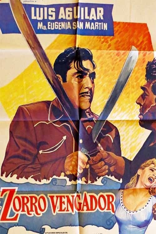 El Zorro vengador poster