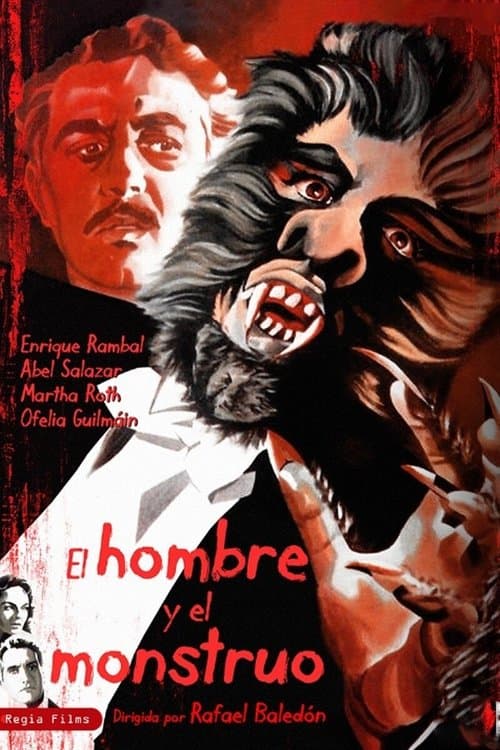El hombre y el monstruo poster