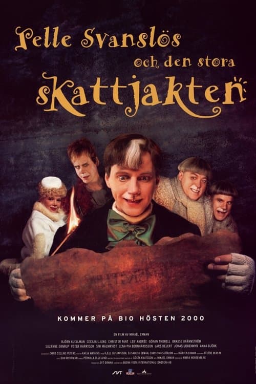 Pelle Svanslös och den stora skattjakten poster