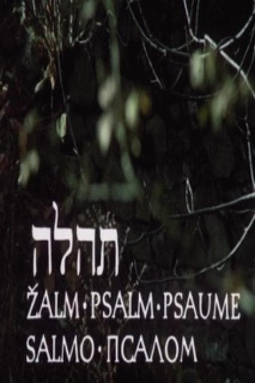 Žalm poster