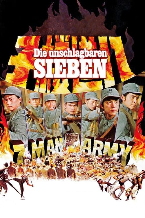 Die unschlagbaren Sieben poster