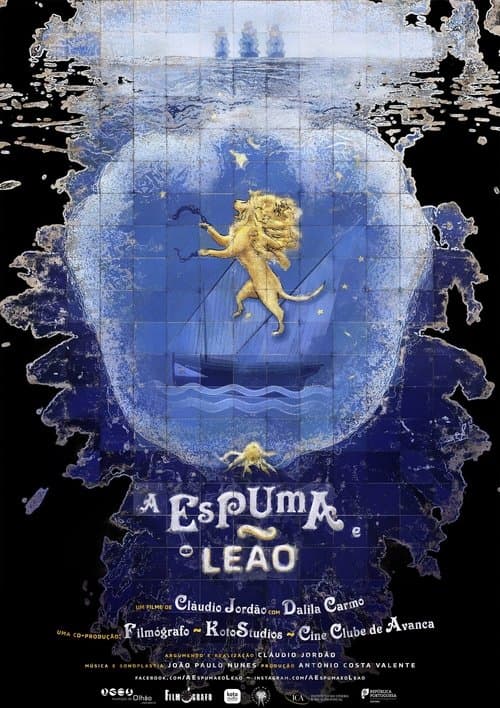 A espuma e o Leão poster