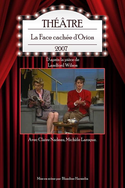 La Face cachée d'Orion poster