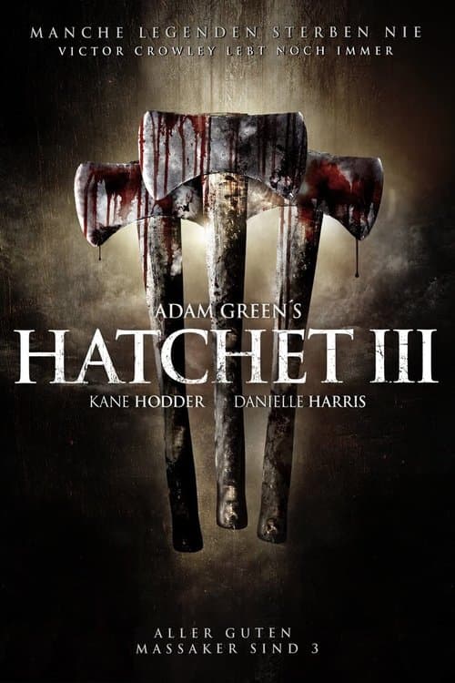 Hatchet III poster
