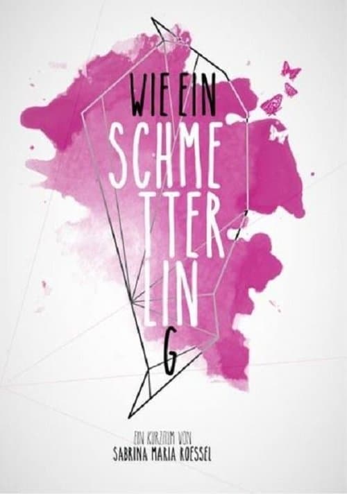 Wie ein Schmetterling poster