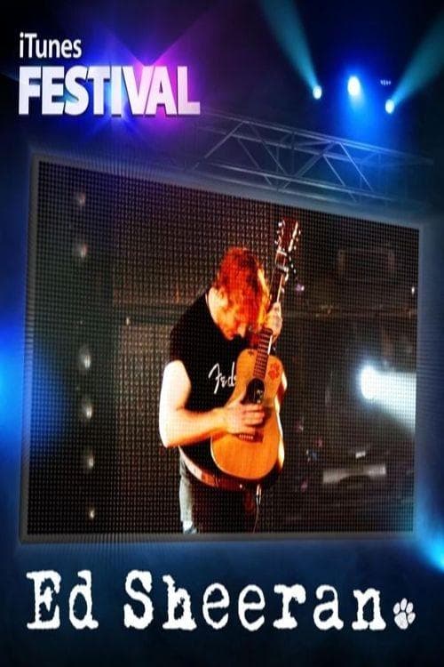 Ed Sheeran Live at the iTunes Festival 2012 poster