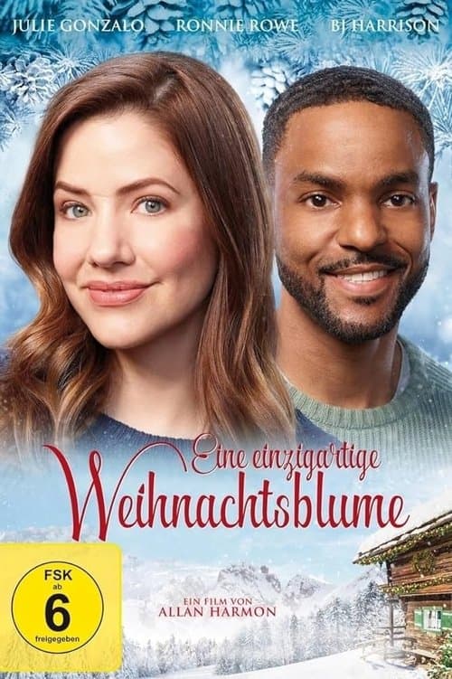 Eine einzigartige Weihnachtsblume poster
