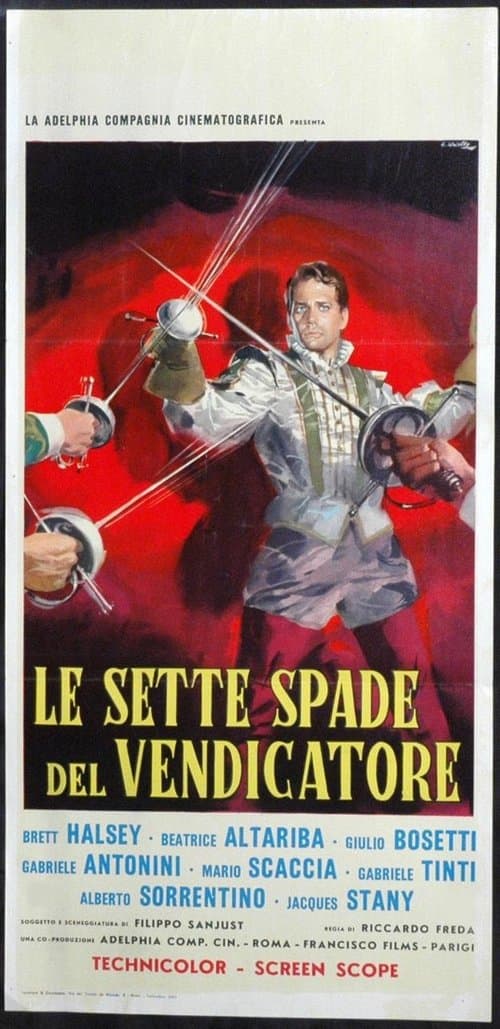 Le sette spade del vendicatore poster