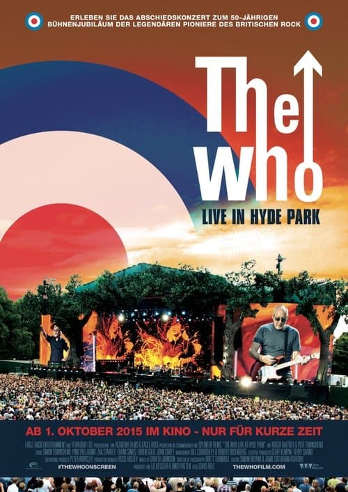 The Who: Live in Hyde Park poster