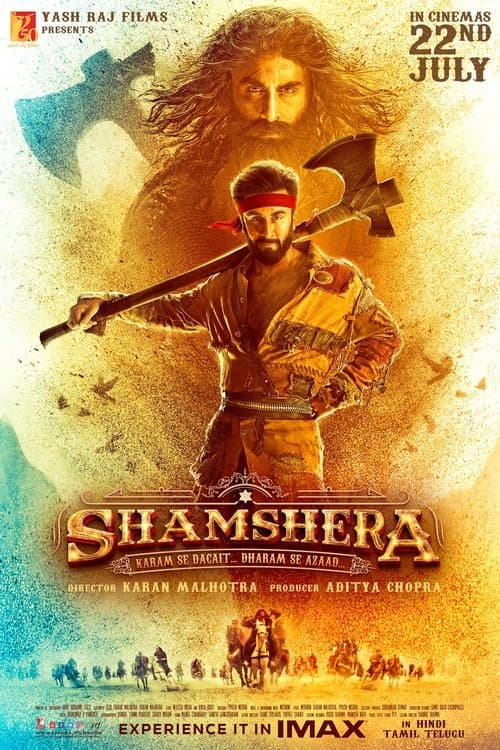 Shamshera poster