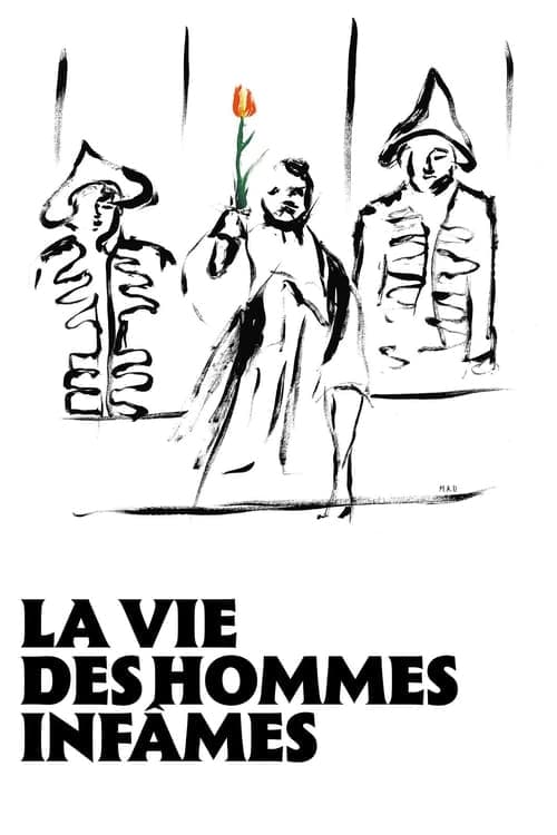 La vie des hommes infâmes poster