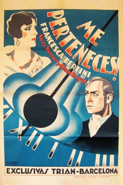 Tu m'appartiens ! poster