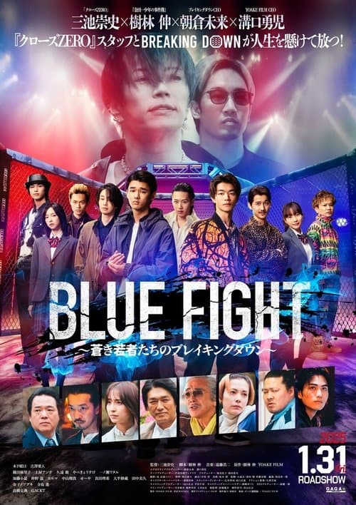 BLUE FIGHT 蒼き若者たちのブレイキングダウン poster