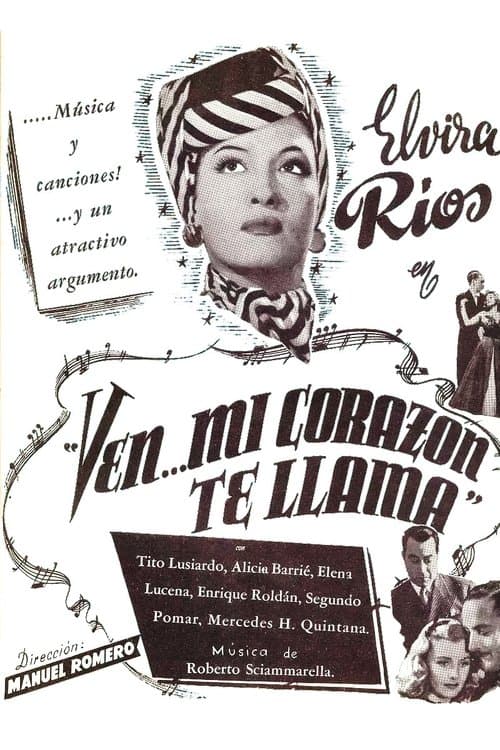 Ven... mi corazón te llama poster