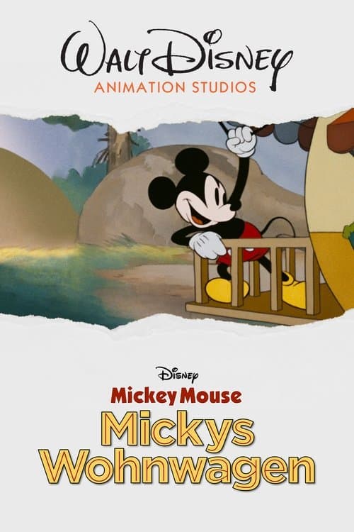 Mickys Wohnwagen poster