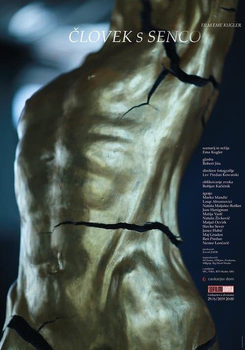 Človek s senco poster