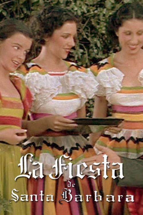 Das Fest von Santa Barbara poster