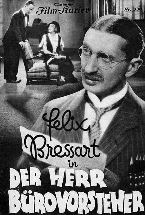 Der Herr Bürovorsteher poster