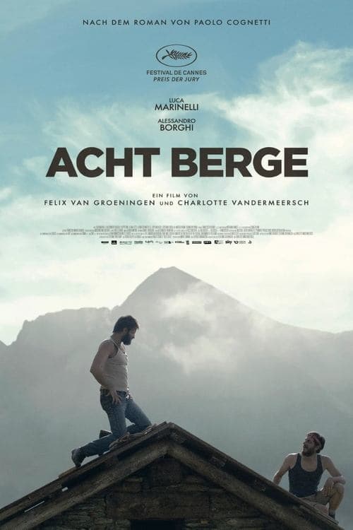 Acht Berge poster