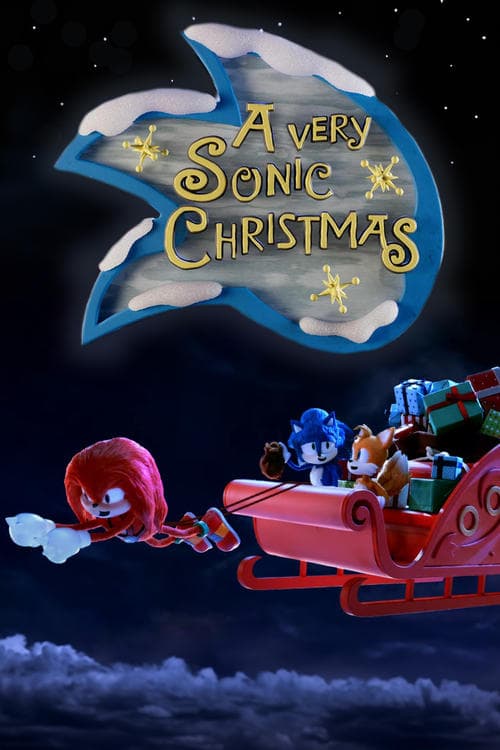 A very Sonic Christmas poster