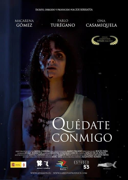 Quédate conmigo poster