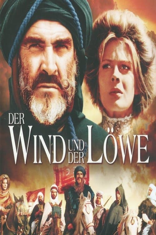 Der Wind und der Löwe poster