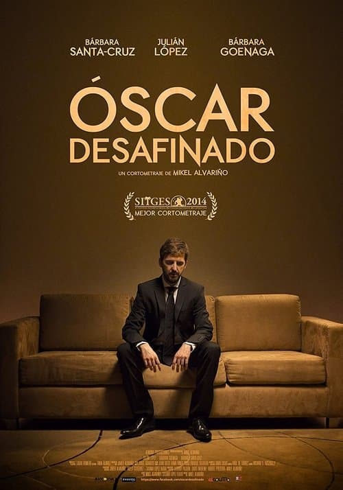 Óscar desafinado poster