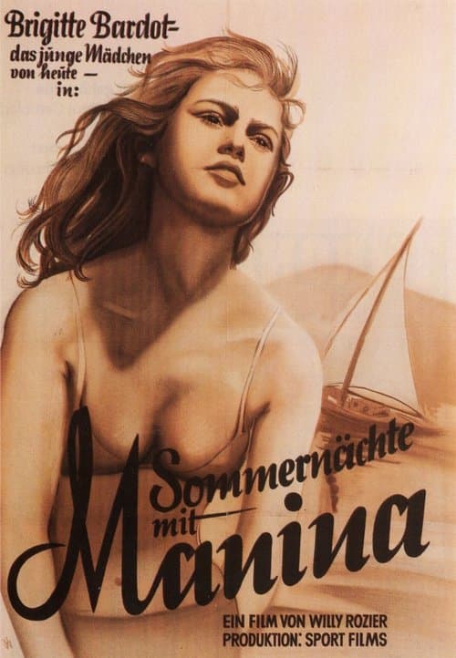 Sommernächte mit Manina poster
