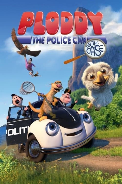 Pelle Politibil på sporet poster