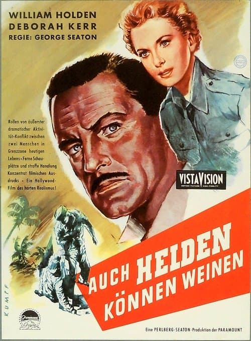 Auch Helden können weinen poster