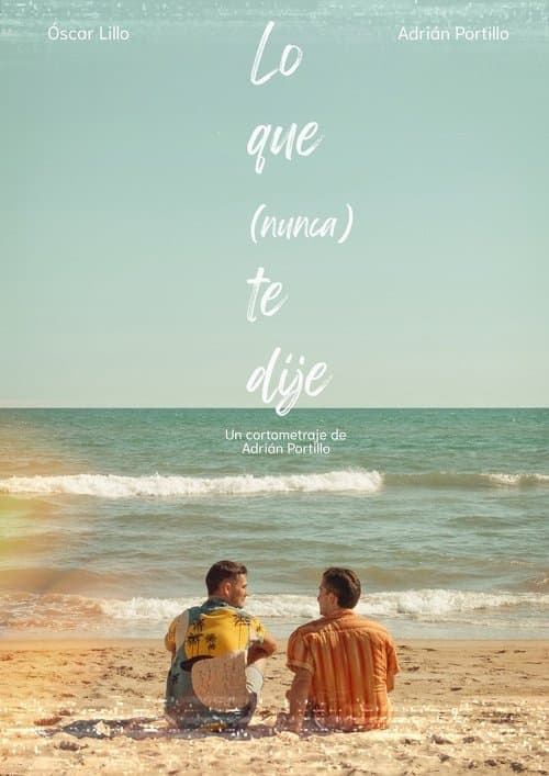 Lo que (nunca) te dije poster