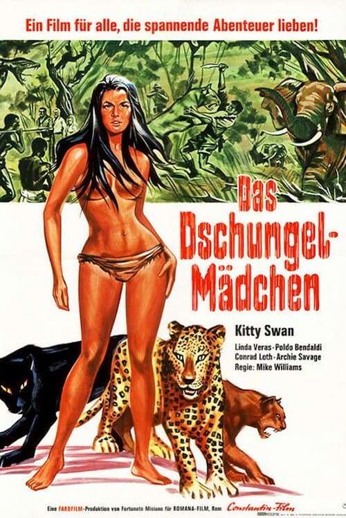 Das Dschungelmädchen poster