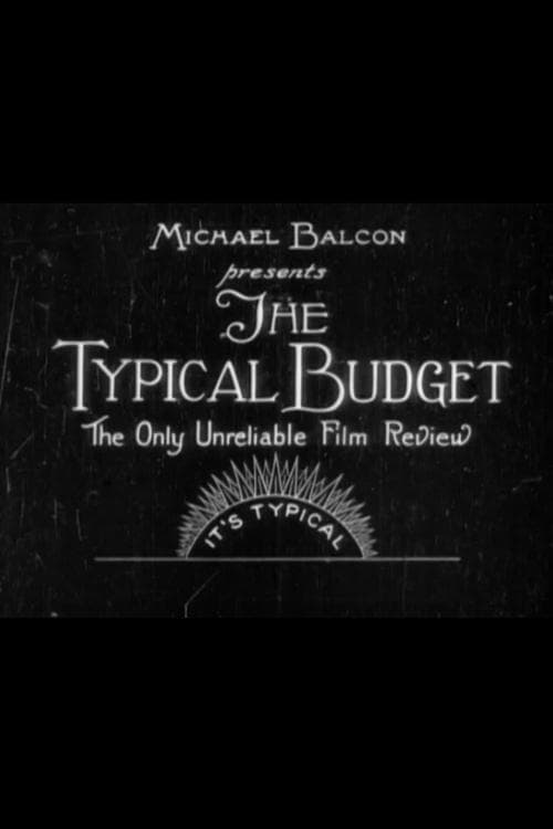 Typical Budget poster