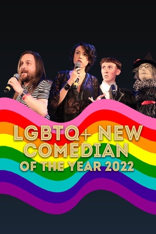 LGBTQ+ New Comedian of the Year 2022 poster