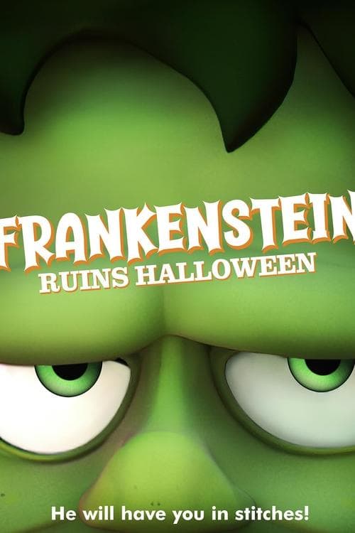 Frankenstein Ruins Halloween poster