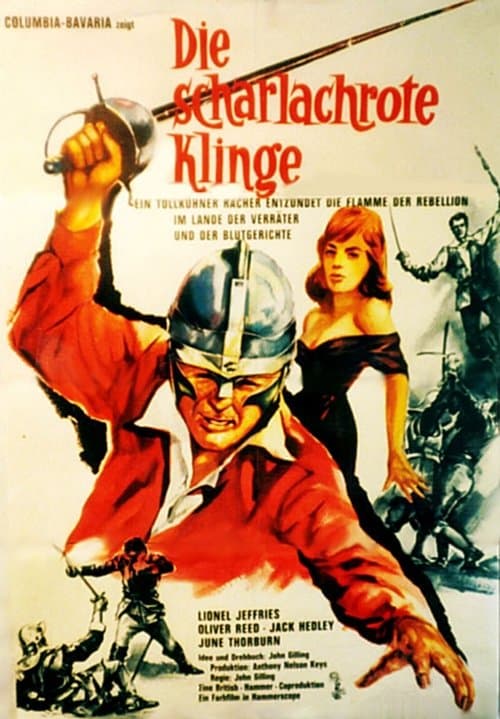 Die scharlachrote Klinge poster