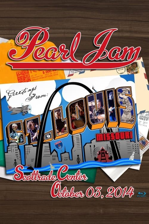 Pearl Jam: St. Louis 2014 poster
