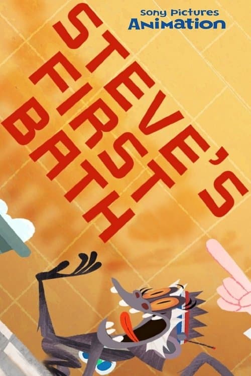 Steves erstes Bad poster