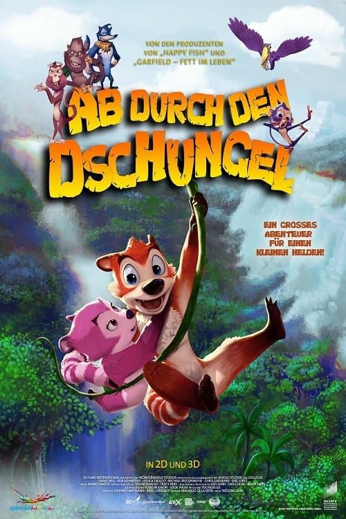 Ab durch den Dschungel poster
