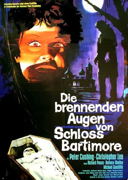 Die brennenden Augen von Schloss Bartimore poster