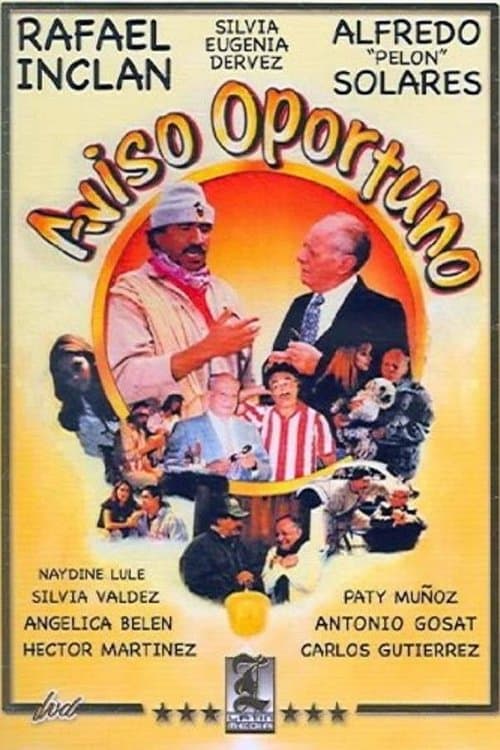 Aviso oportuno poster