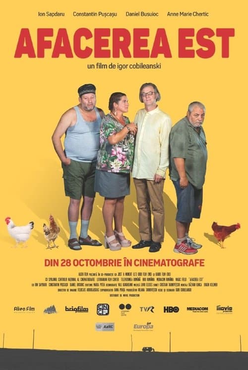 Afacerea Est poster
