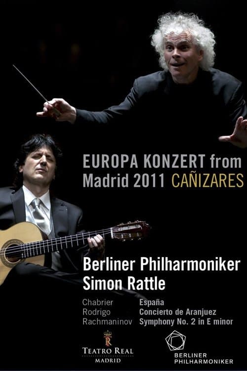 Europakonzert 2011 from Madrid poster