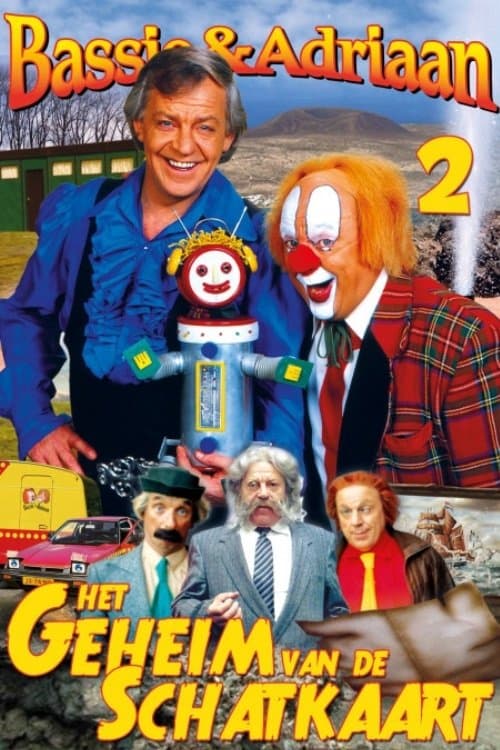 Bassie & Adriaan Het geheim Van De Schatkaart Deel 2 poster