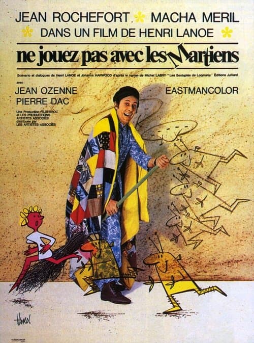 Ne jouez pas avec les Martiens poster