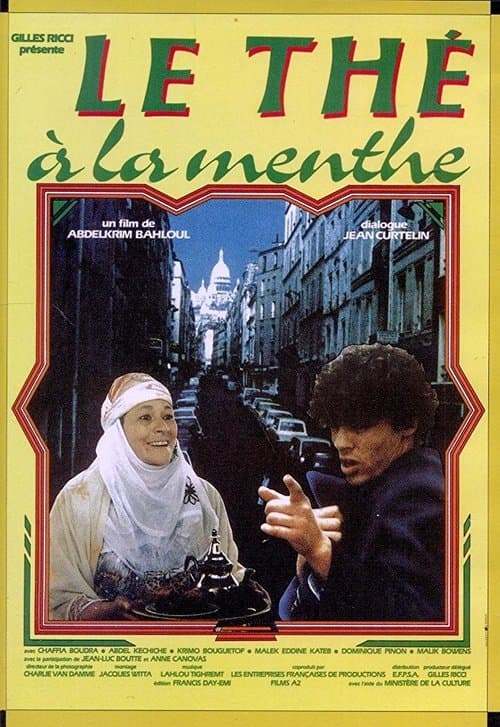 Le thé à la menthe poster